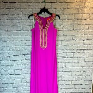 Lilly Pulitzer 🦩Sandrah embroidered maxi dress